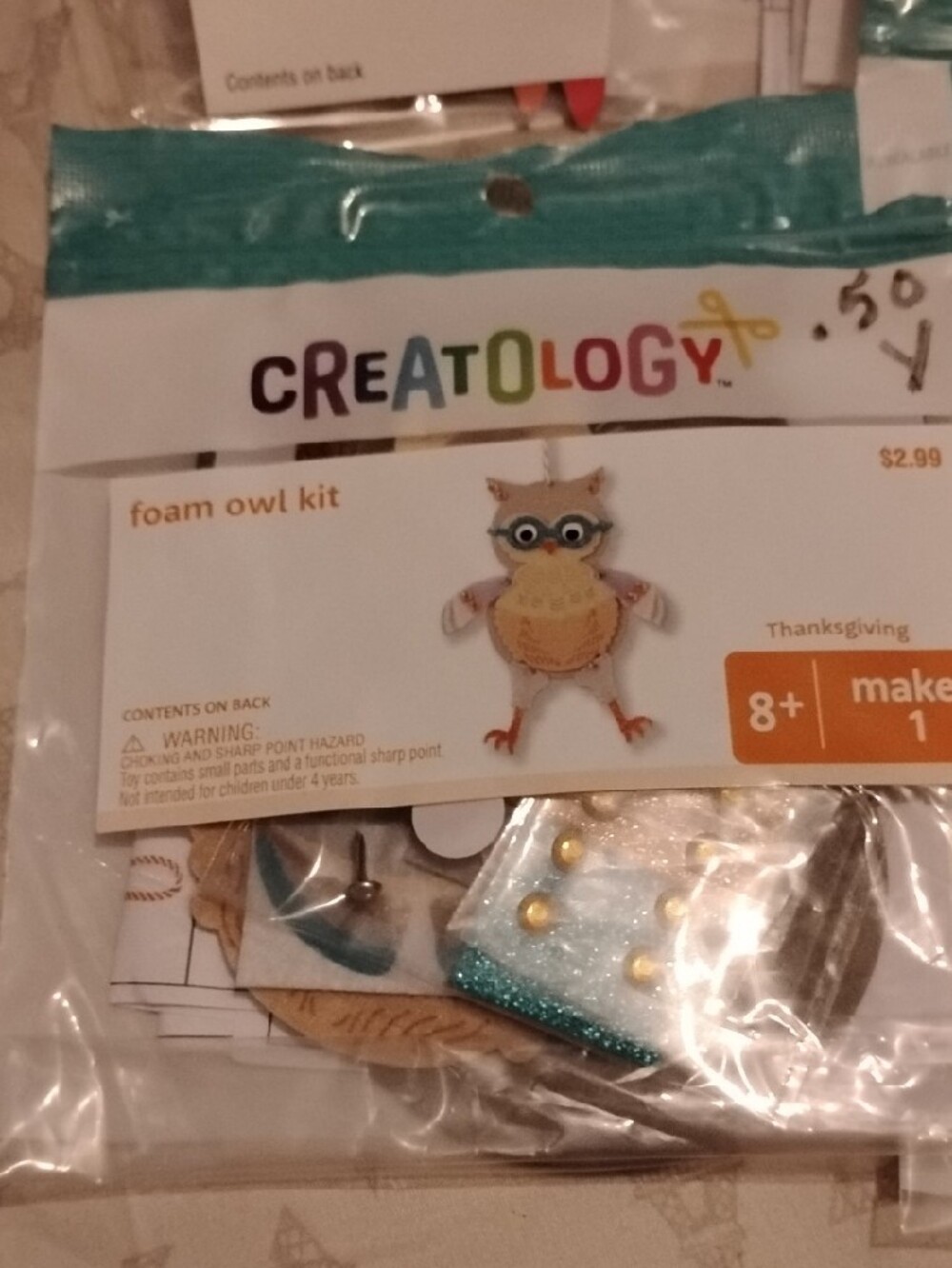Creatology Craft Kits Kids Art Projects Fall 🍂🍁 Themed Lot of 10 Thankful - Picture 2 of 8